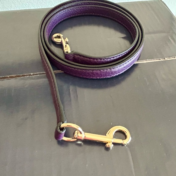 Coach Dark Purple Kelsey Shoulder Bag w/ Strap - Picture 9 of 9